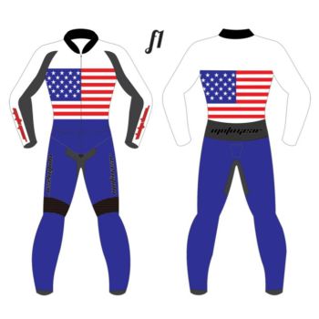 Custom Flat Track Leather Suits Vintage Techair Styles in 2 1 Piece for Men Women and Kids